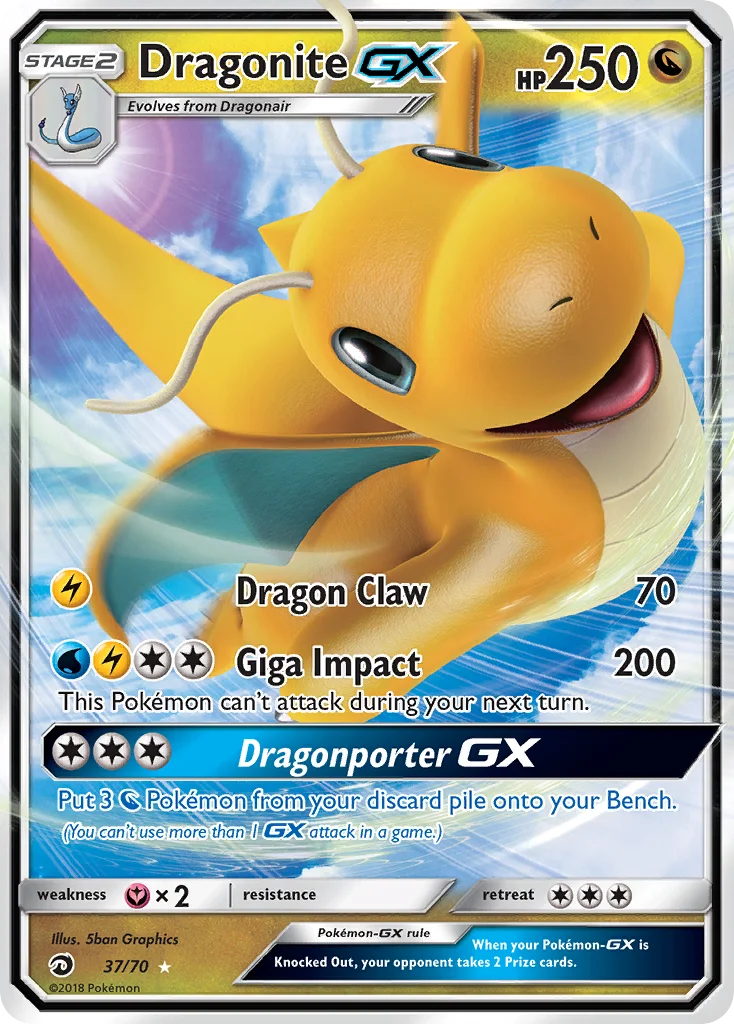 Dragonite-GX · Dragon Majesty