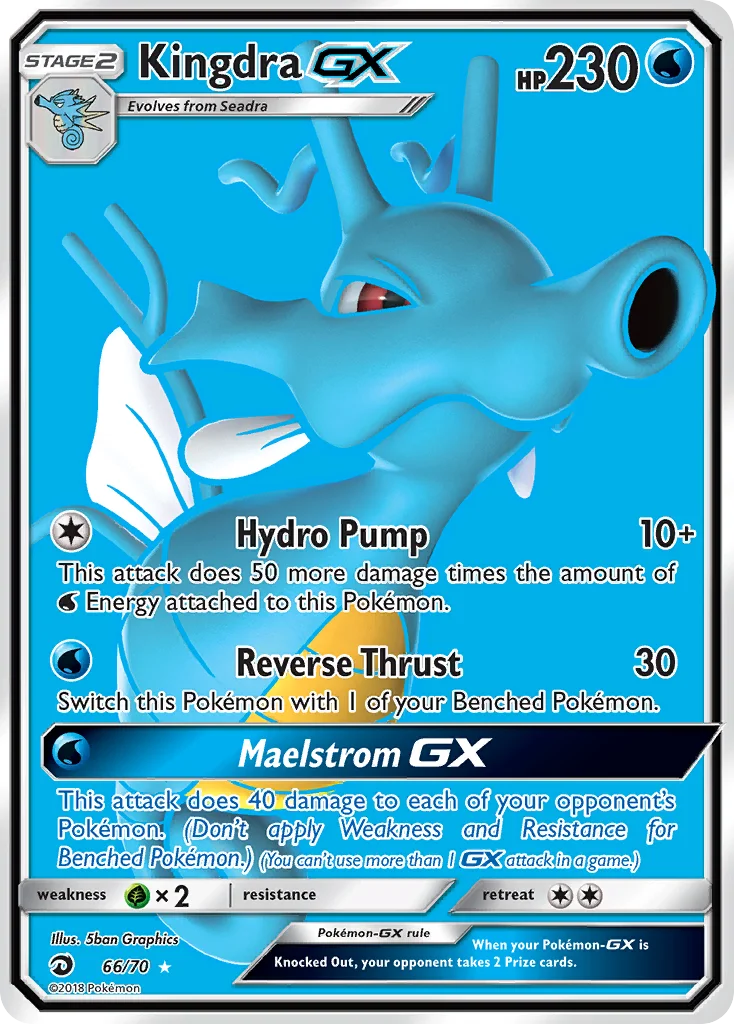 Kingdra-GX · Dragon Majesty