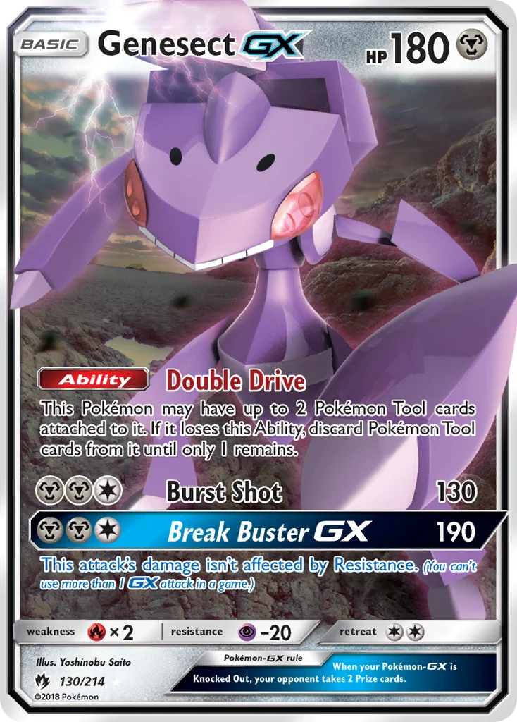 Genesect-GX · Lost Thunder