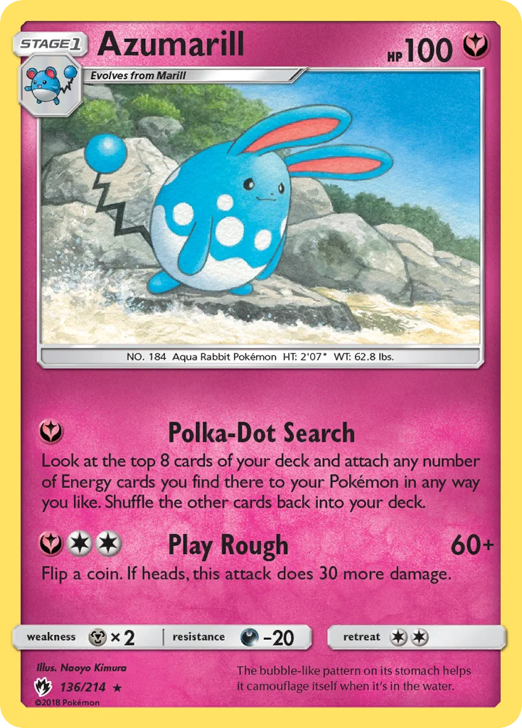 Azumarill · Lost Thunder