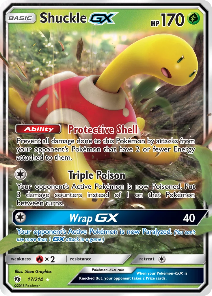 Shuckle-GX · Lost Thunder