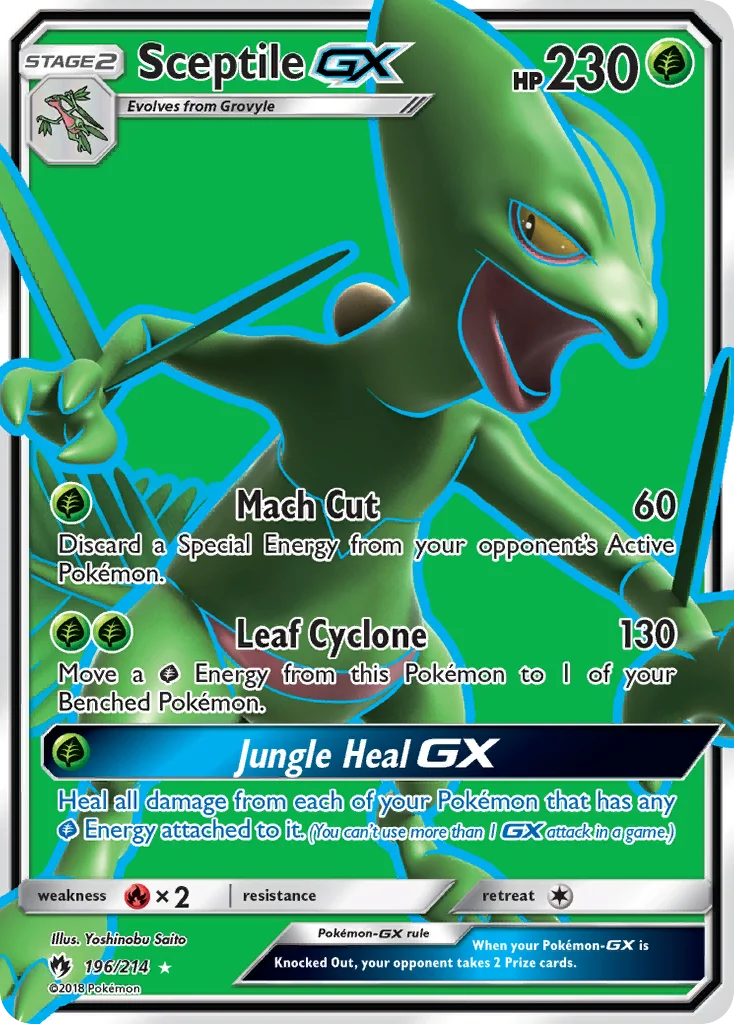 Sceptile-GX · Lost Thunder