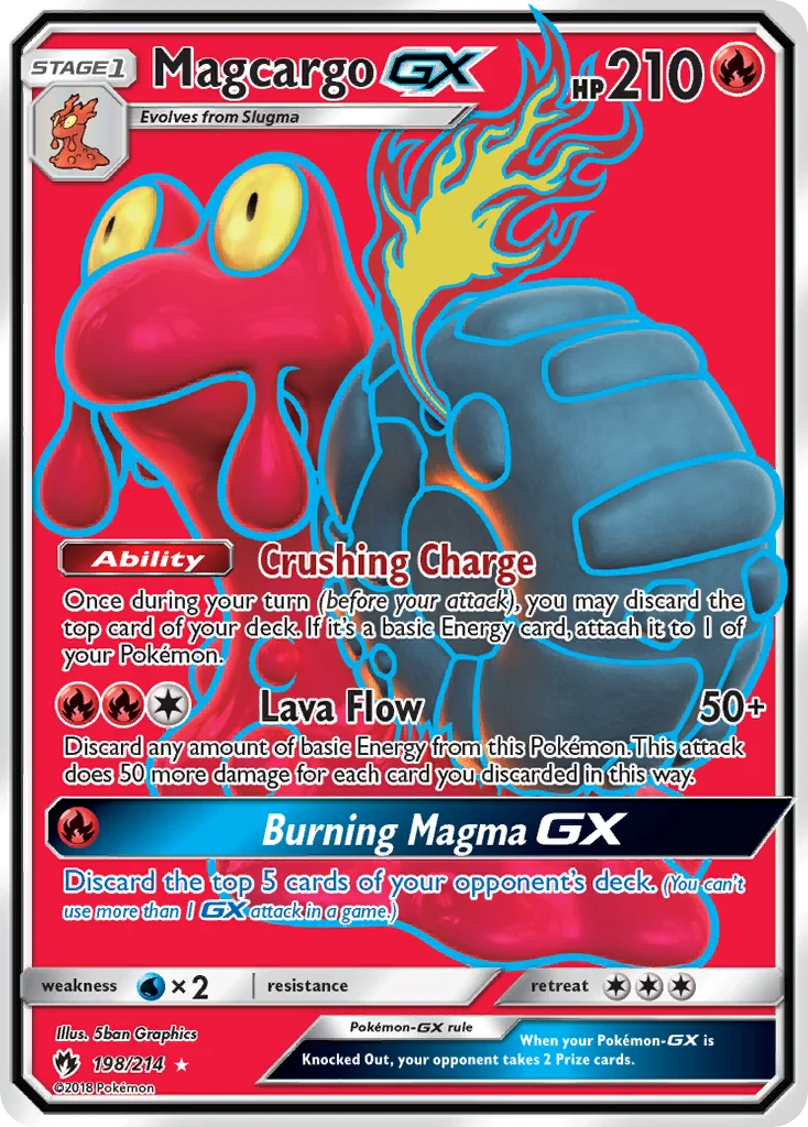Magcargo-GX · Lost Thunder