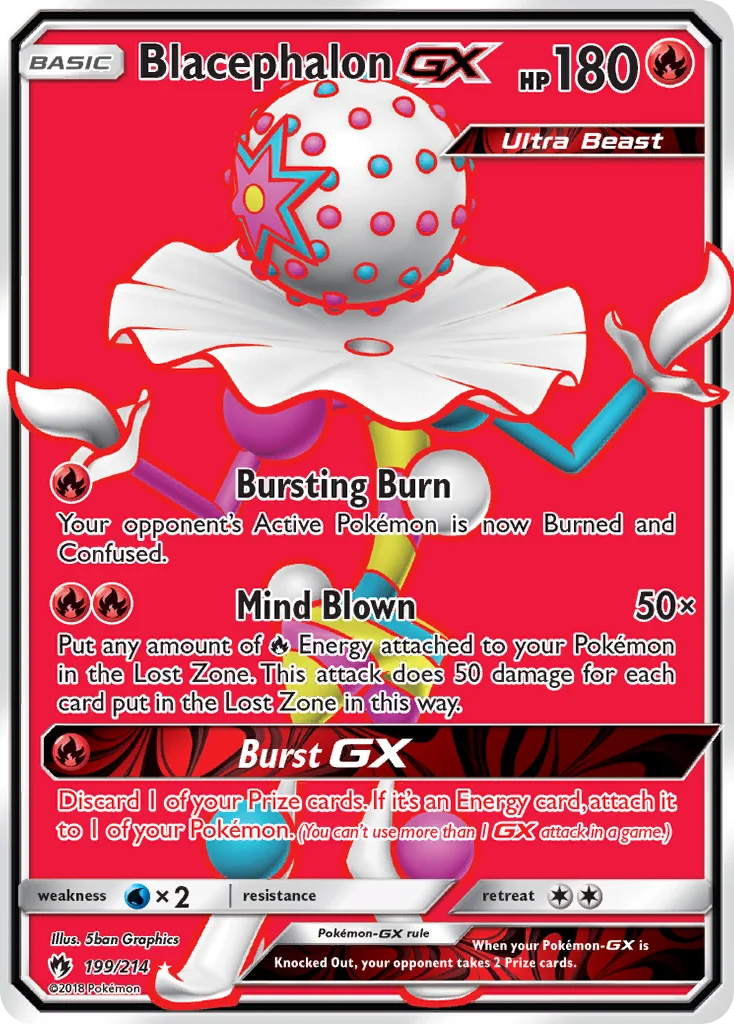Blacephalon-GX · Lost Thunder