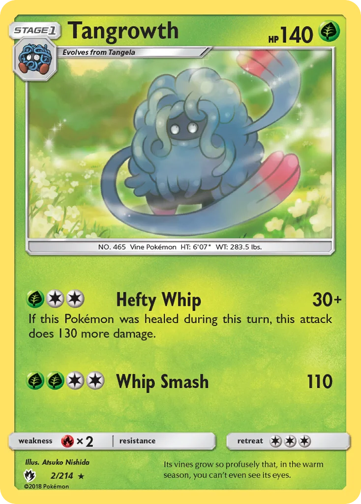 Tangrowth · Lost Thunder