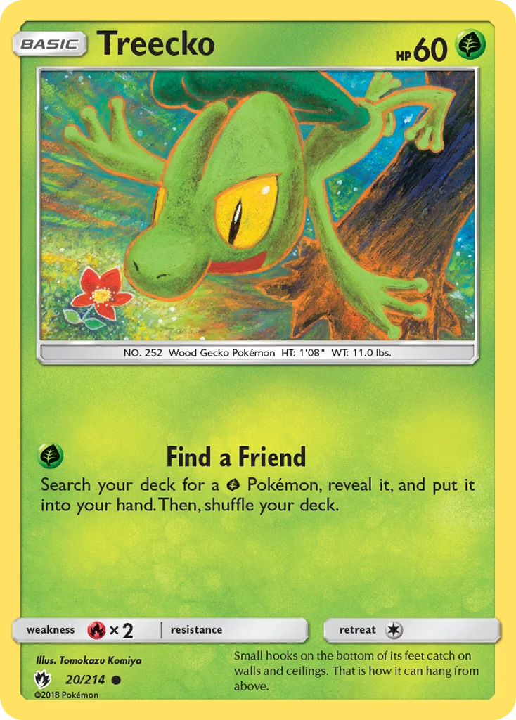 Treecko · Lost Thunder