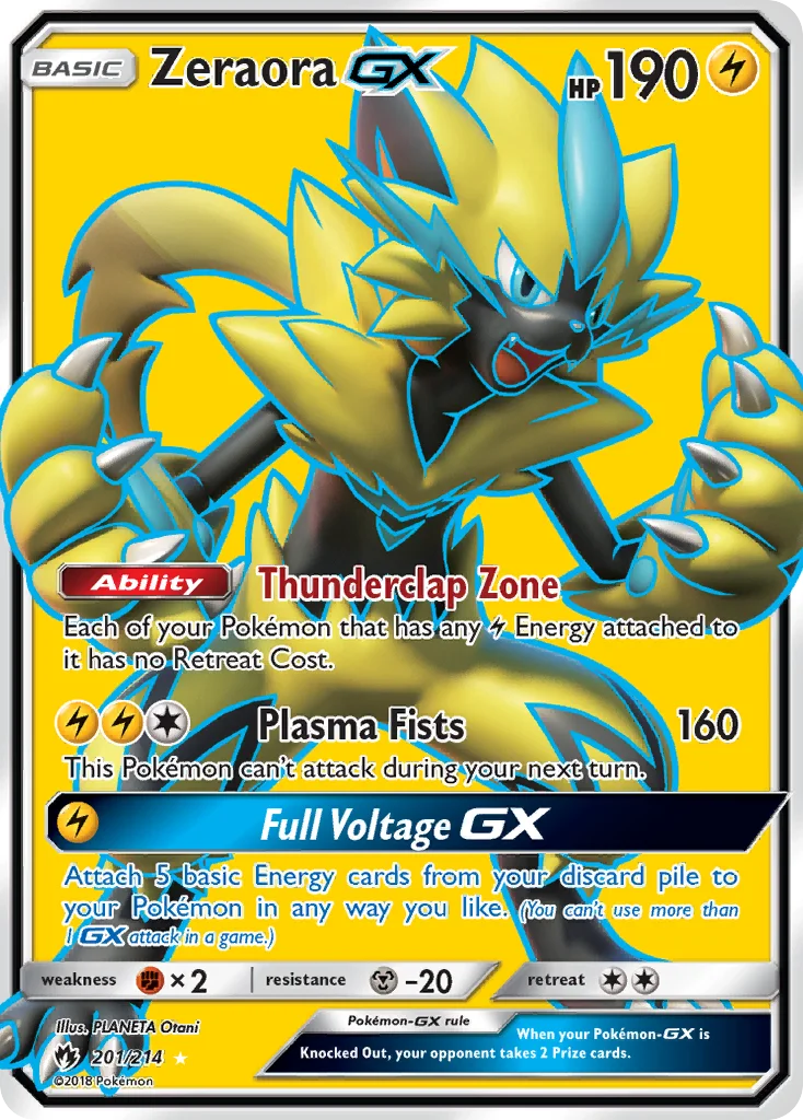 Zeraora-GX · Lost Thunder