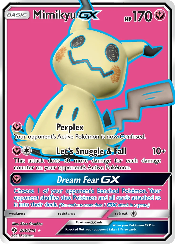 Mimikyu-GX · Lost Thunder