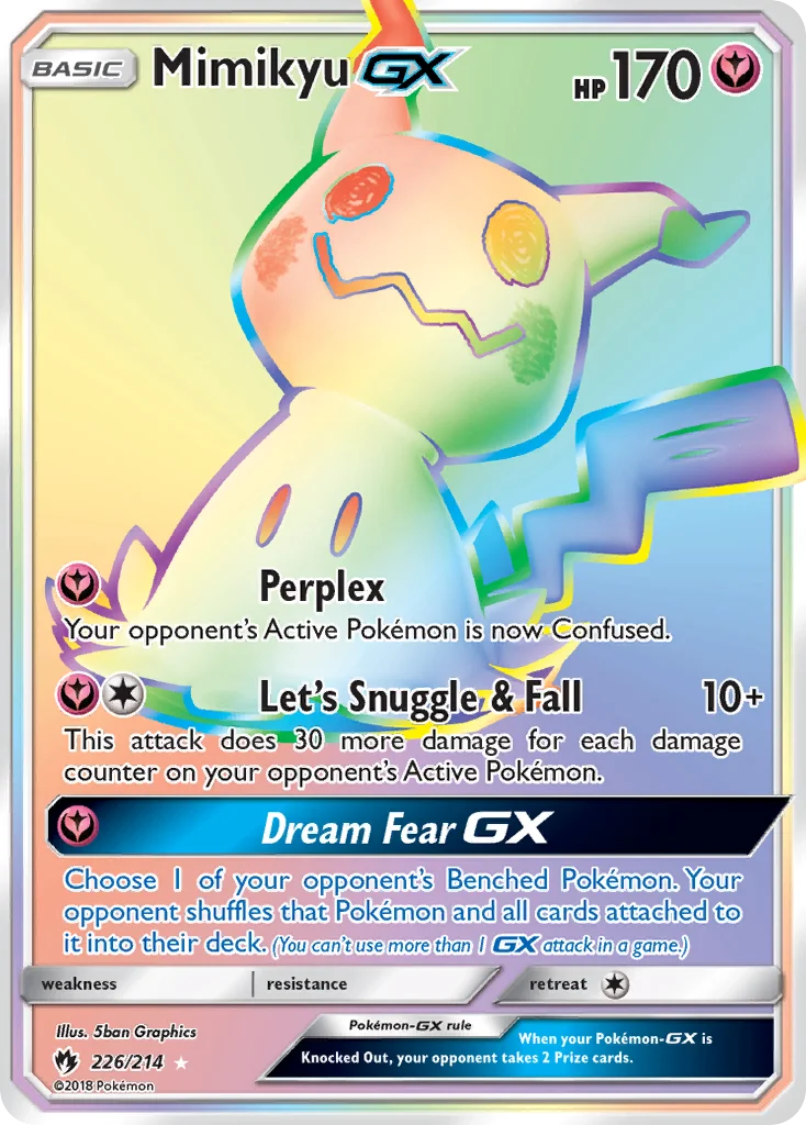 Mimikyu-GX · Lost Thunder