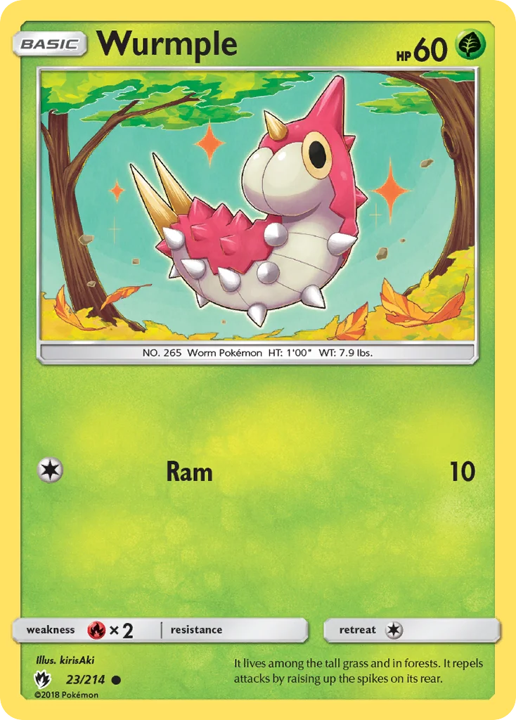 Wurmple · Lost Thunder