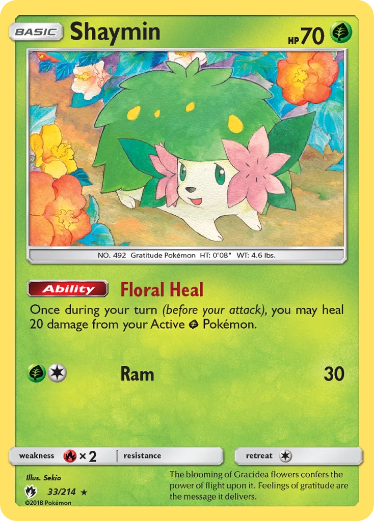 Shaymin · Lost Thunder