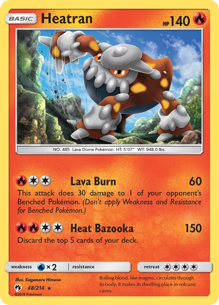 Heatran · Lost Thunder