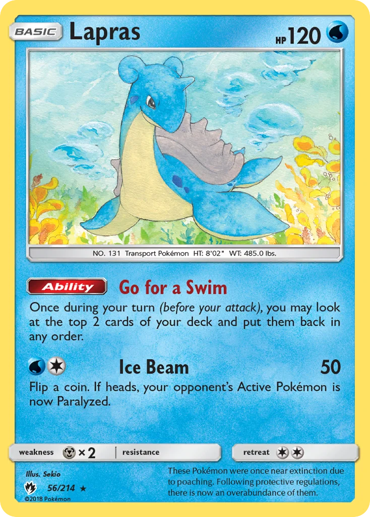 Lapras · Lost Thunder