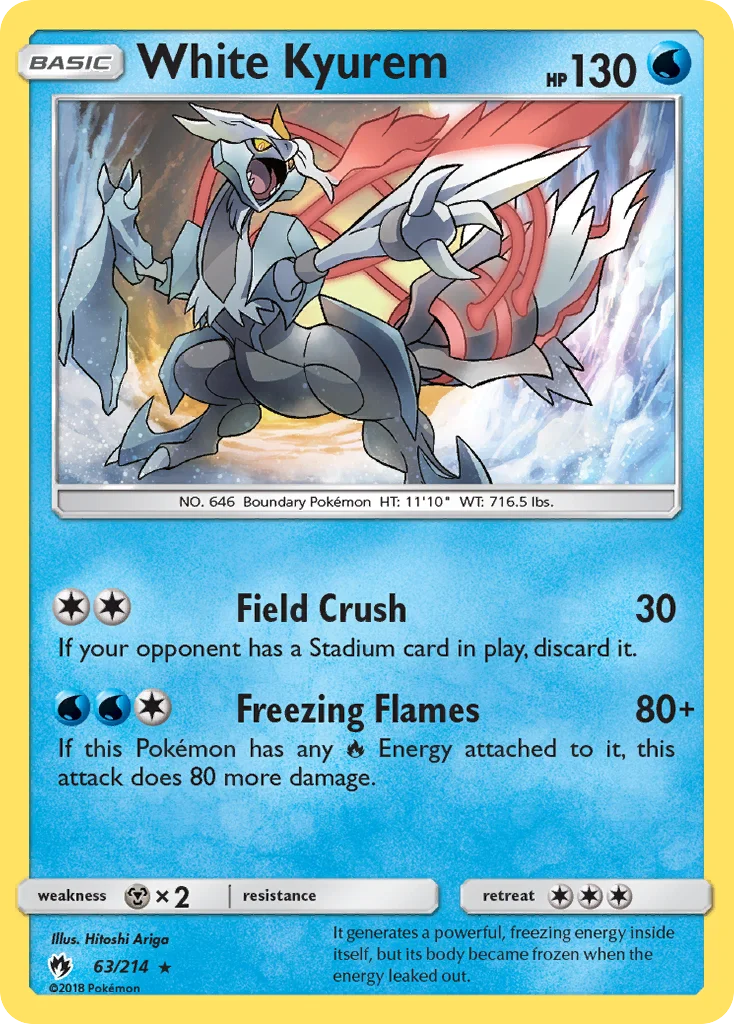 White Kyurem · Lost Thunder