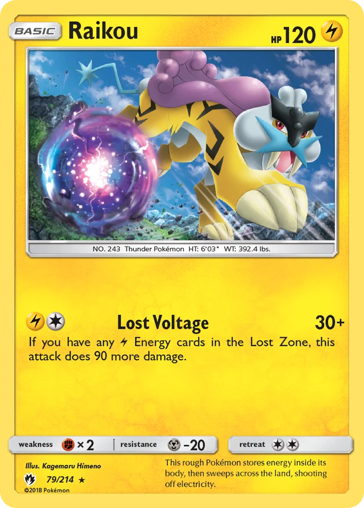 Raikou · Lost Thunder