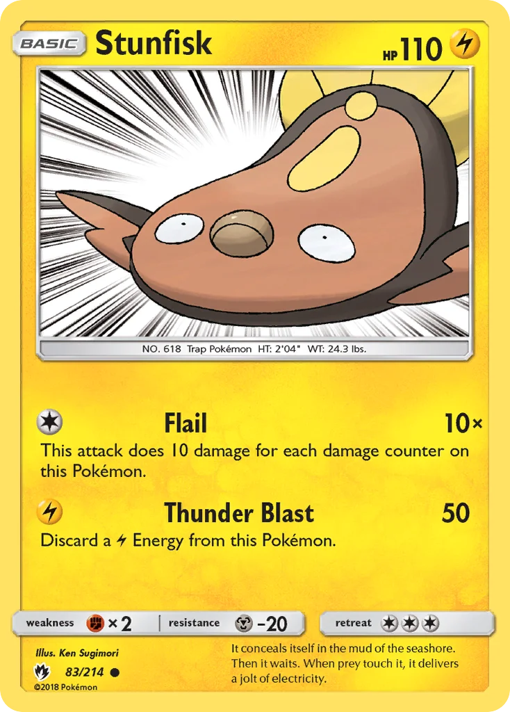Stunfisk · Lost Thunder