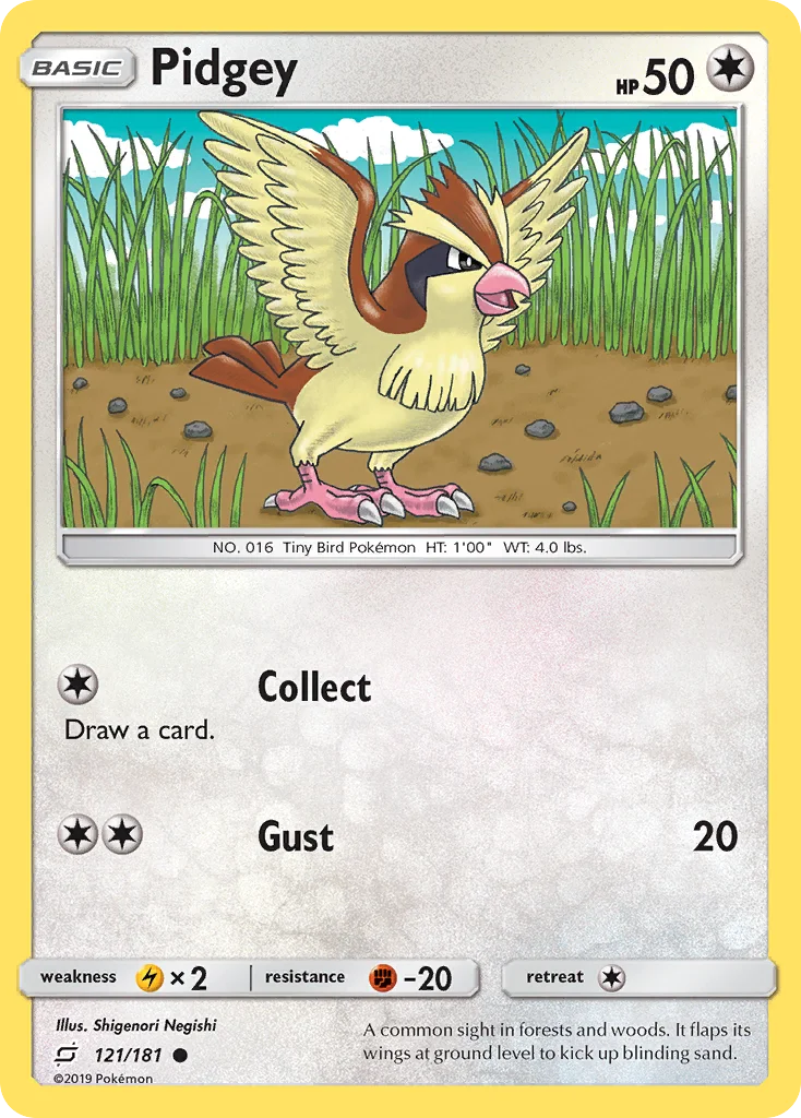 Pidgey · Team Up