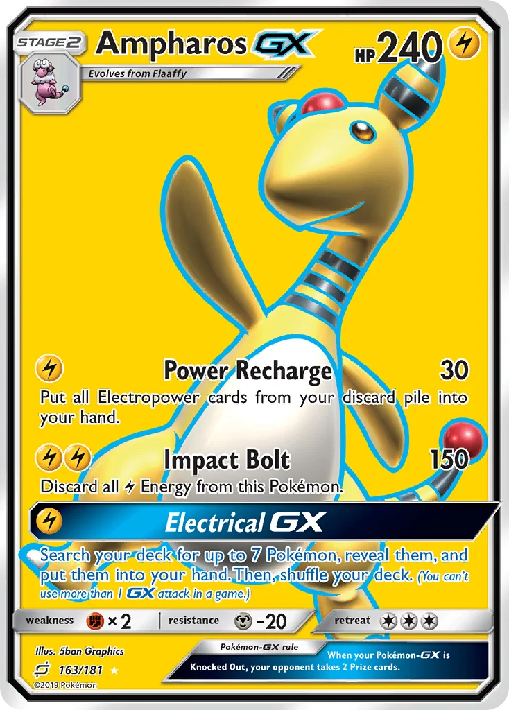 Ampharos-GX · Team Up