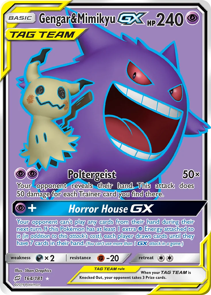 Gengar & Mimikyu-GX · Team Up