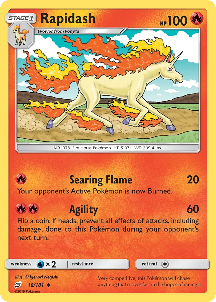 Rapidash · Team Up