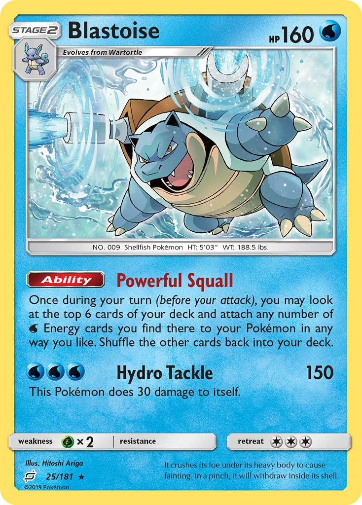Blastoise · Team Up