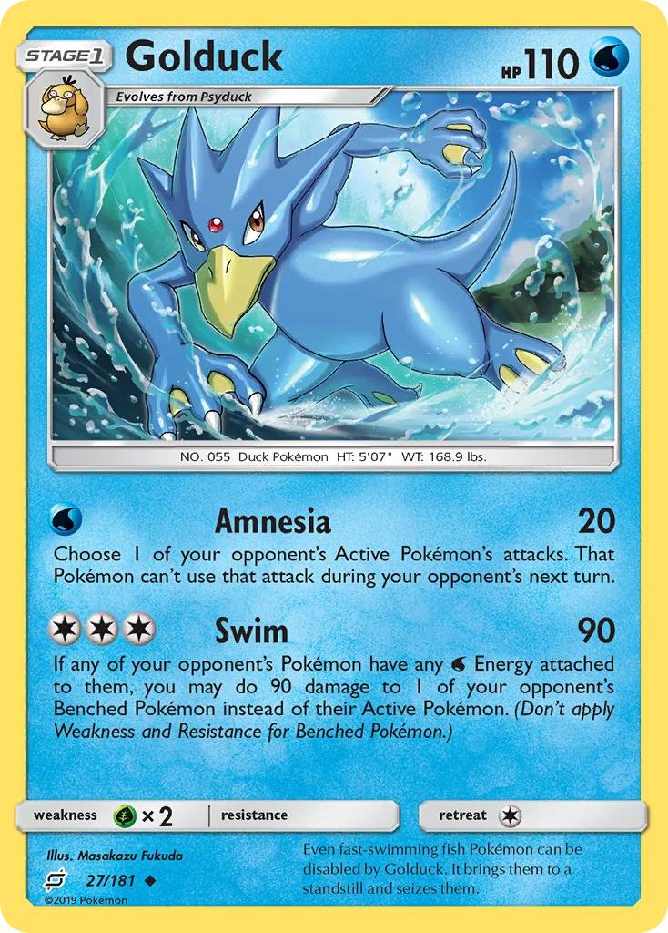 Golduck · Team Up