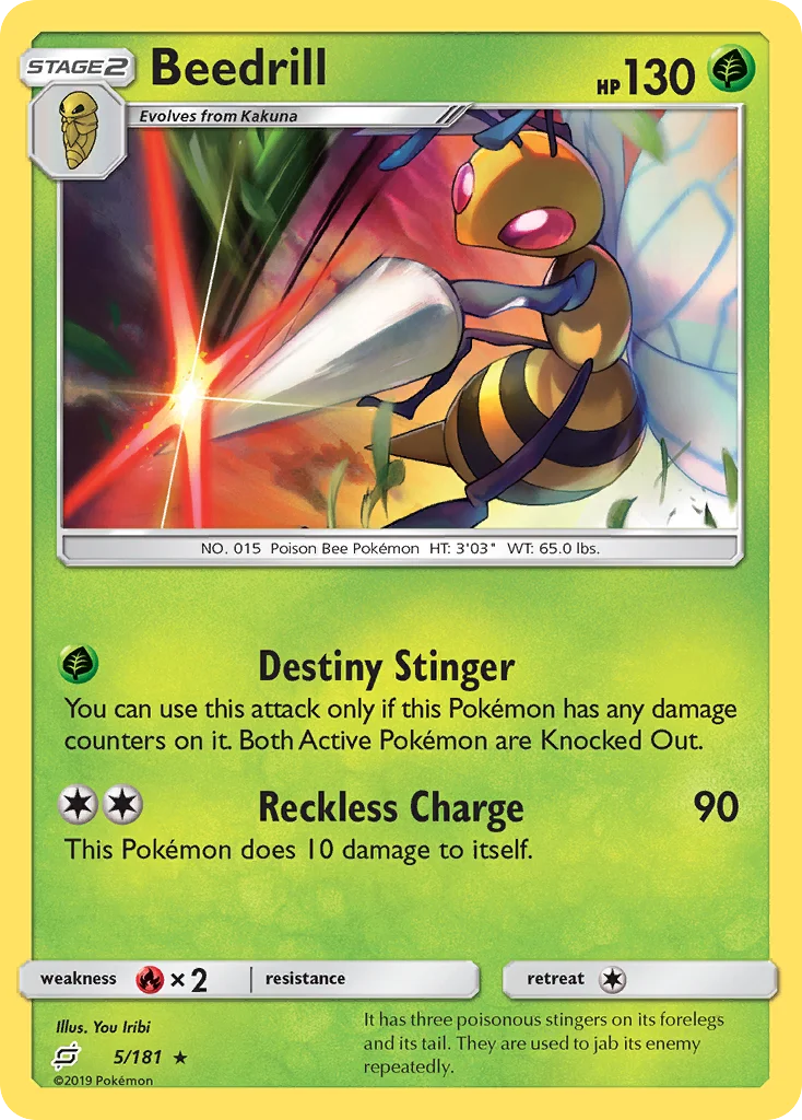 Beedrill · Team Up
