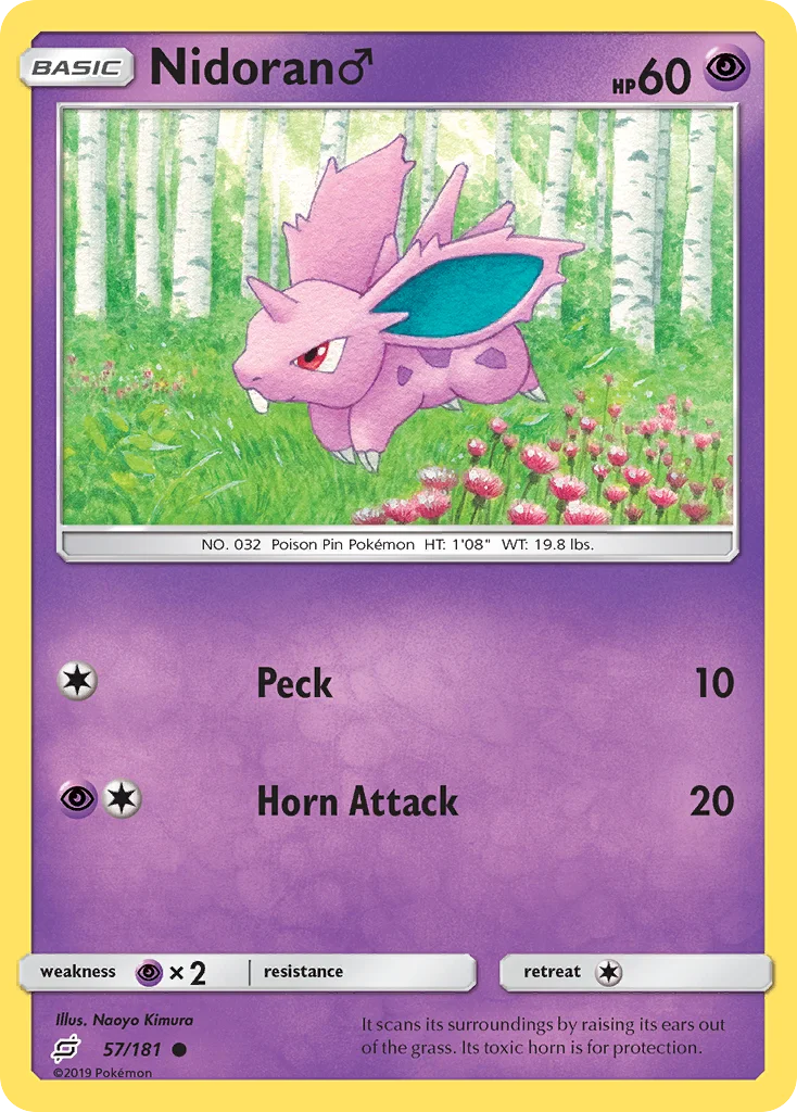 Nidoran ♂ · Team Up