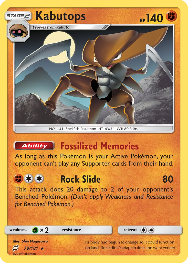 Kabutops · Team Up