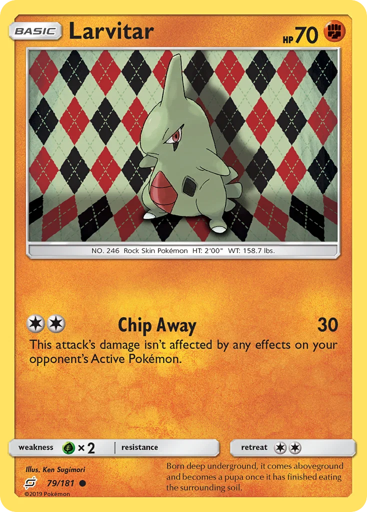 Larvitar · Team Up