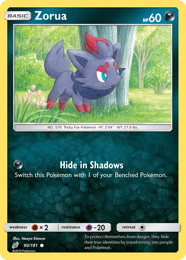 Zorua · Team Up