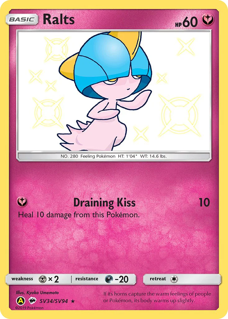 Ralts · Hidden Fates Shiny Vault