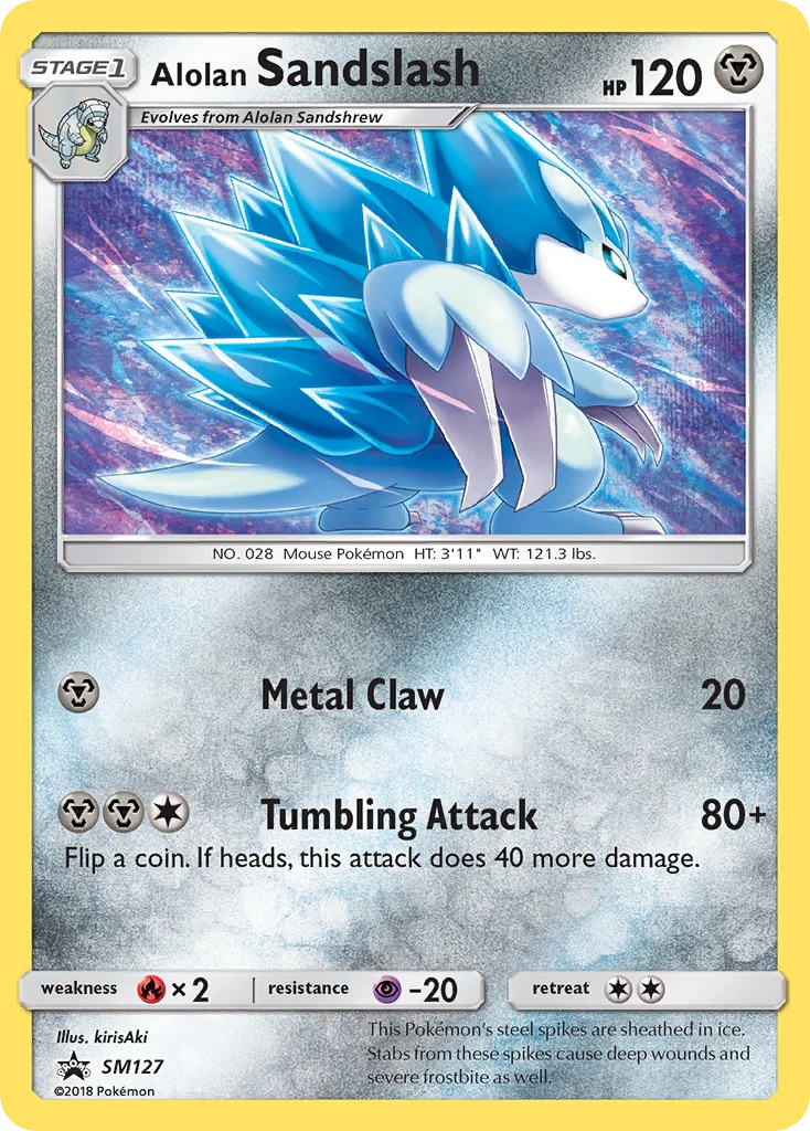 Alolan Sandslash · SM Black Star Promos