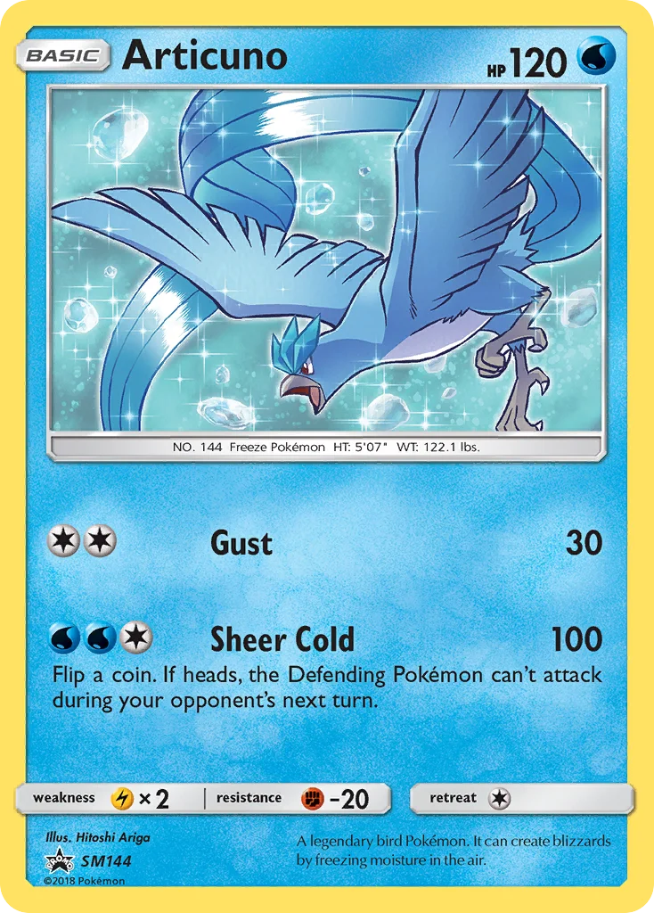 Articuno · SM Black Star Promos