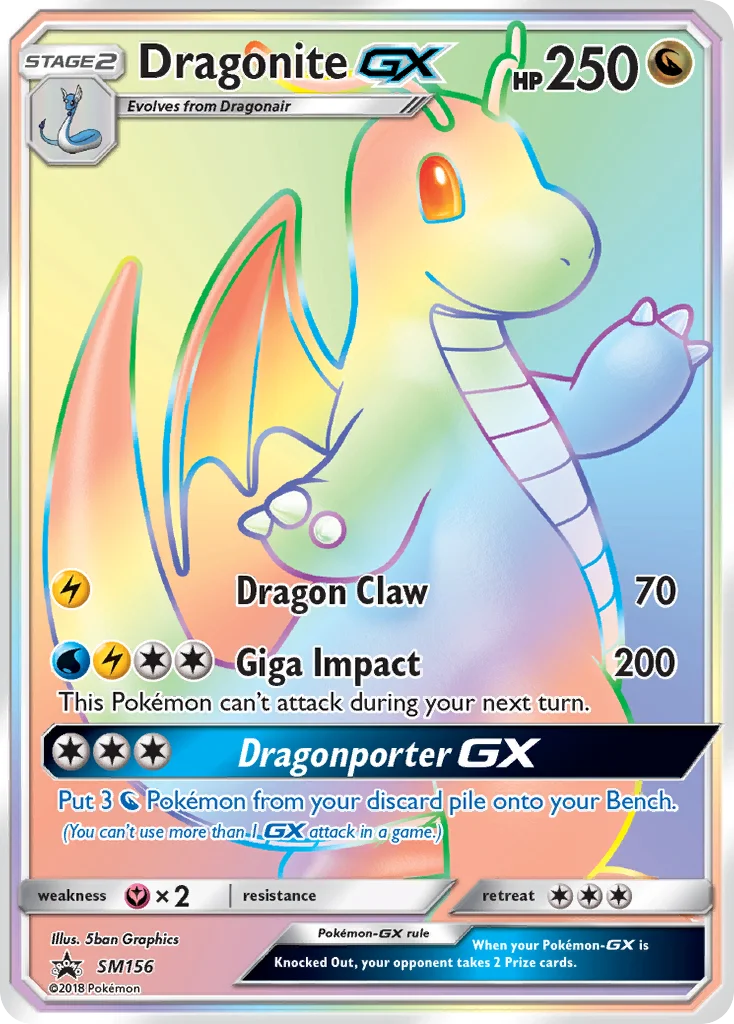 Dragonite-GX · SM Black Star Promos