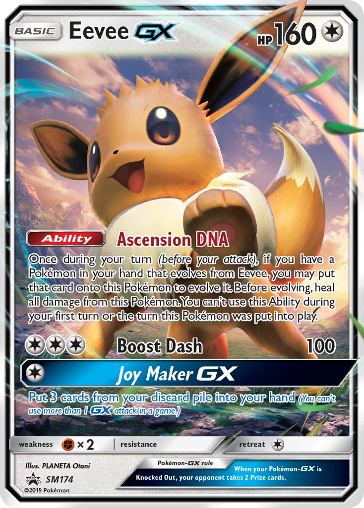 Eevee-GX · SM Black Star Promos