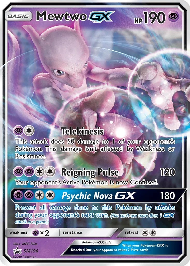 Mewtwo-GX · SM Black Star Promos
