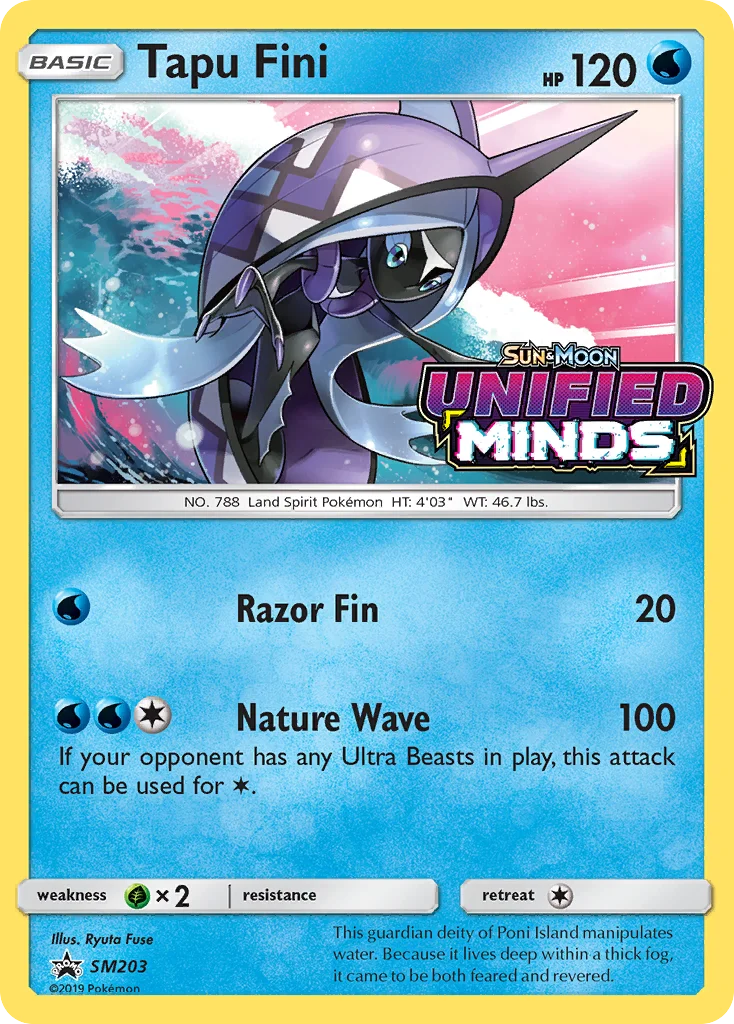 Tapu Fini · SM Black Star Promos