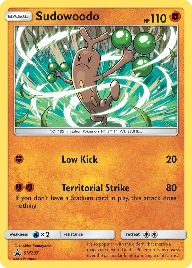 Sudowoodo · SM Black Star Promos