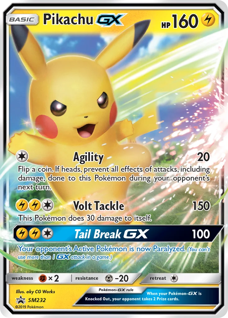 Pikachu-GX · SM Black Star Promos