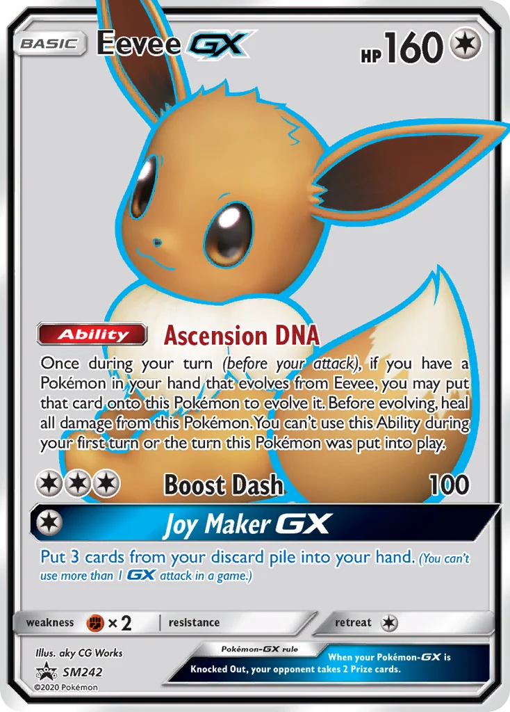 Eevee-GX · SM Black Star Promos