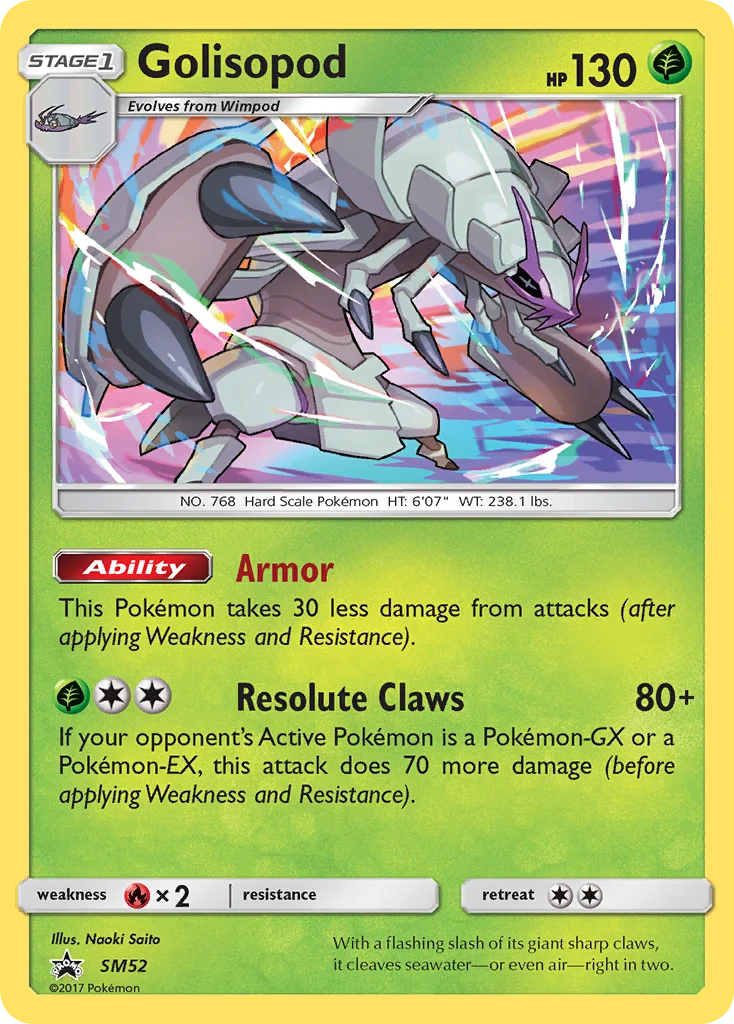 Golisopod · SM Black Star Promos