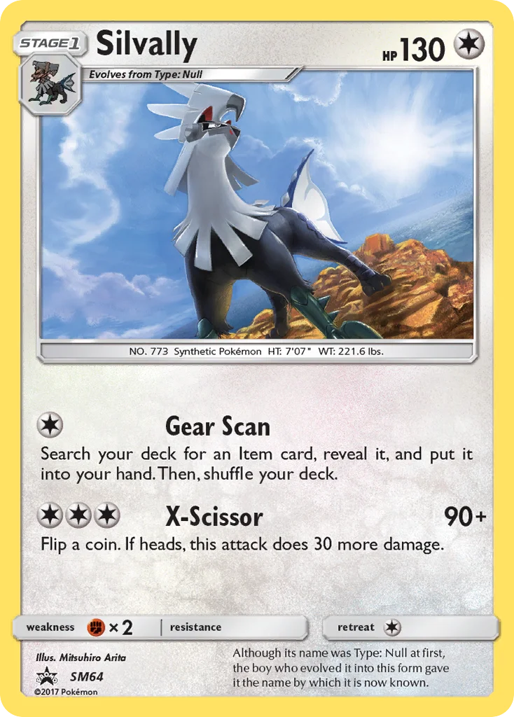 Silvally · SM Black Star Promos