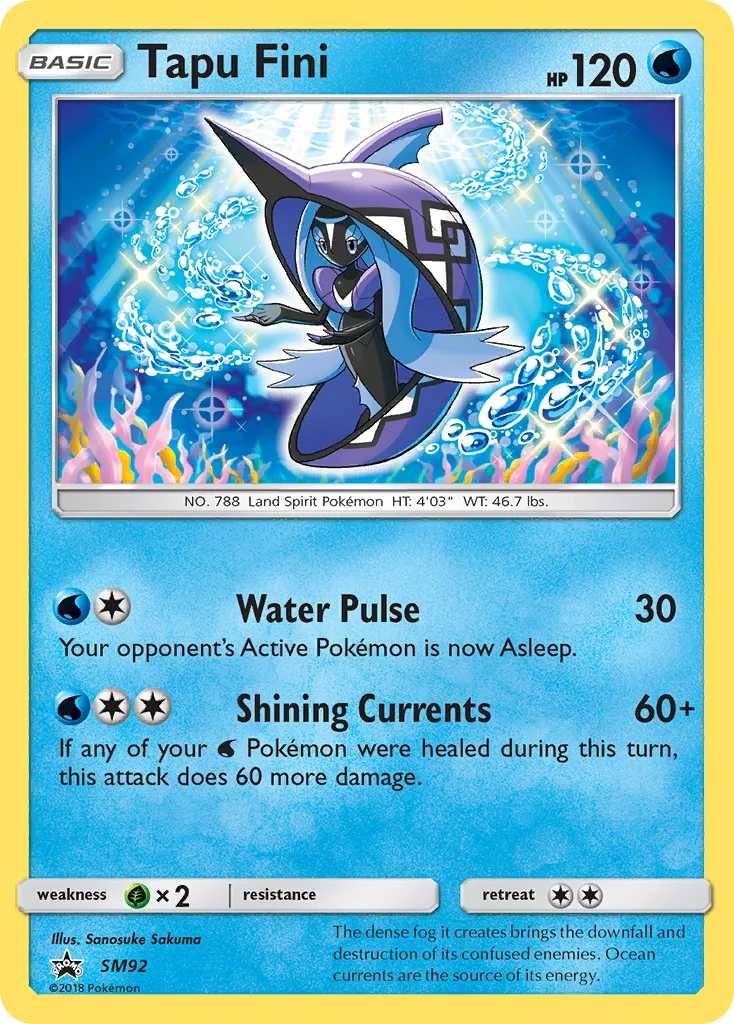 Tapu Fini · SM Black Star Promos