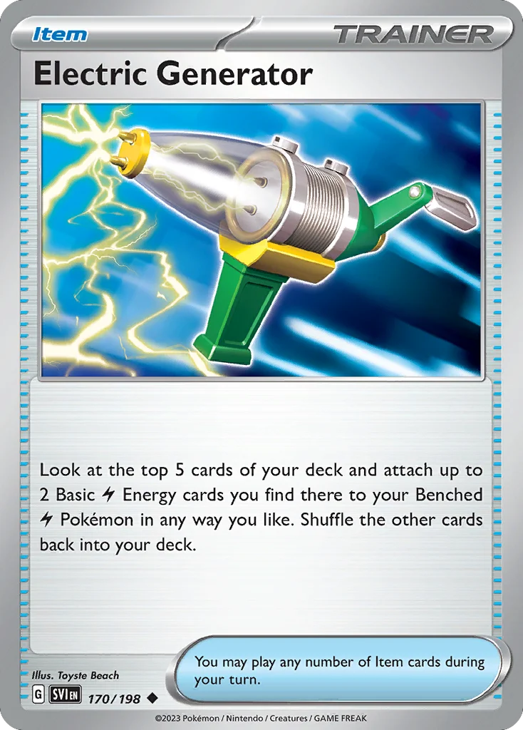 Electric Generator · Scarlet & Violet