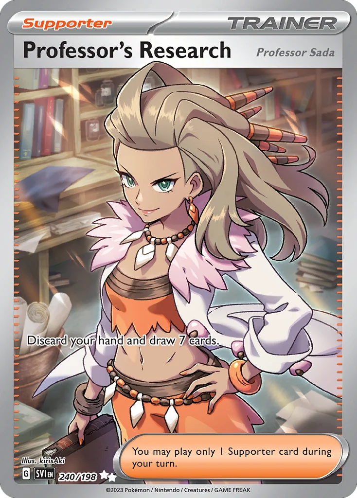 Professor's Research (Professor Sada) · Scarlet & Violet