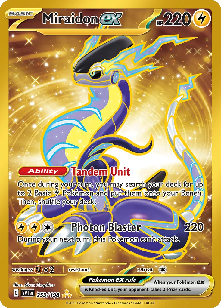 Miraidon ex · Scarlet & Violet