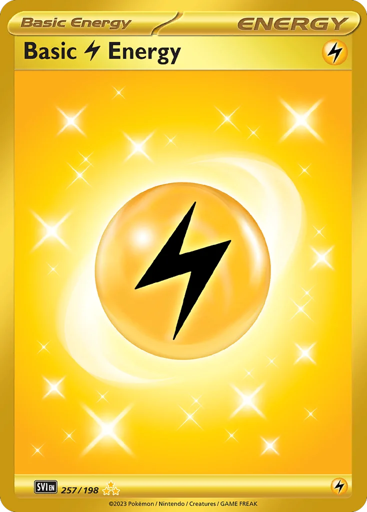 Basic Lightning Energy · Scarlet & Violet