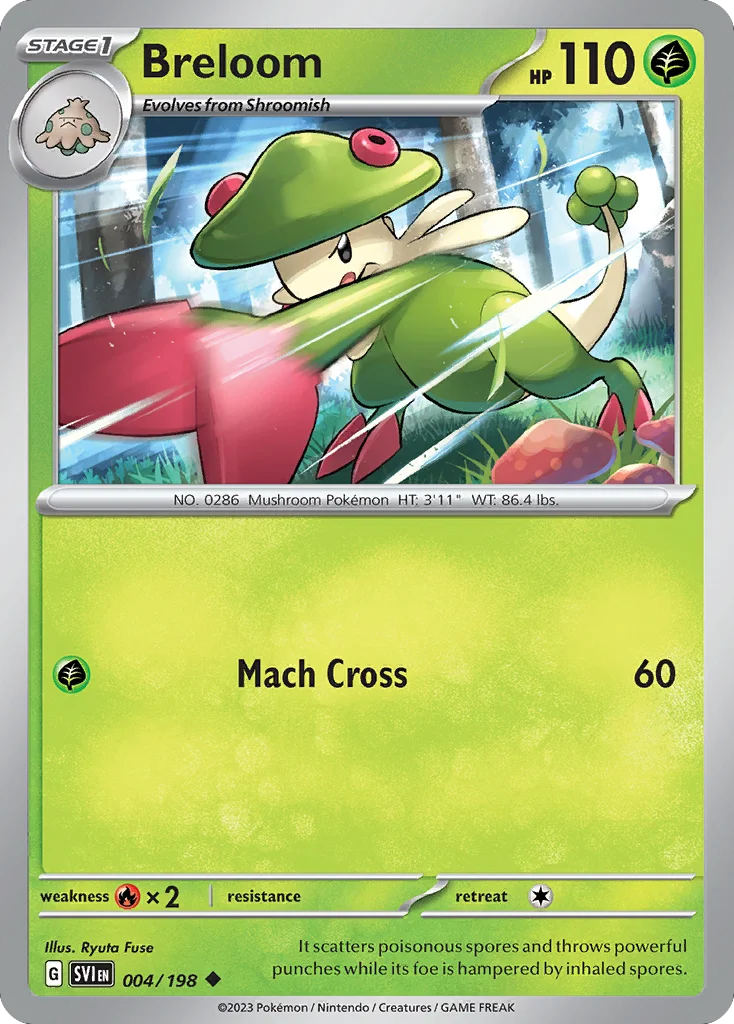Breloom · Scarlet & Violet