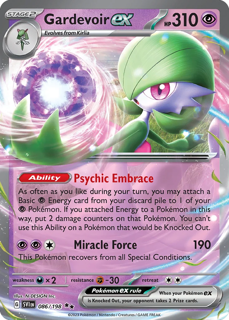 Gardevoir ex · Scarlet & Violet
